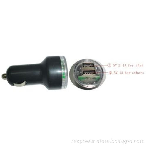Charger for iPad/iPhone, with 5V DC Outdoor Voltage and 2.1A Maximum Current